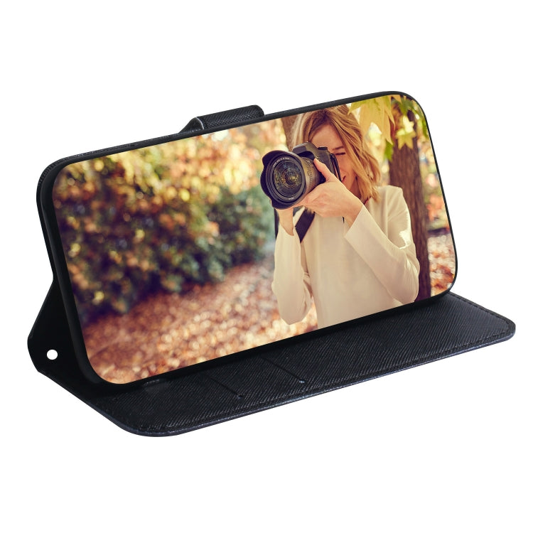For iPhone 16e Coloured Drawing Flip Leather Phone Case(Anger)