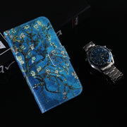 For iPhone 16 Pro Max Coloured Drawing Flip Leather Phone Case(Apricot)