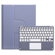 For iPad Air 2022 / iPad Pro 11 2021 Square Button 360 Degree Rotatable Bluetooth Keyboard Leather Case with Touchpad(Lavender Purple) - Universal by PMC TechLife | Online Shopping South Africa | PMC TechLife