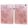 For Amazon Fire Max 11 Embossed Butterfly Pattern Leather Tablet Case(Pink) - Amazon by PMC TechLife | Online Shopping South Africa | PMC TechLife | Buy Now Pay Later Mobicred