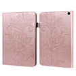 For Amazon Fire Max 11 Lace Flower Embossing Pattern Leather Tablet Case(Gold) - Amazon by PMC TechLife | Online Shopping South Africa | PMC TechLife | Buy Now Pay Later Mobicred