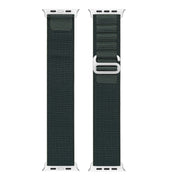 For Apple Watch SE 2022 44mm DUX DUCIS GS Series Nylon Loop Watch Band(Green)
