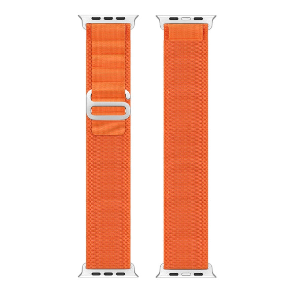 For Apple Watch Series 5 40mm DUX DUCIS GS Series Nylon Loop Watch Band(Orange)