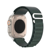 For Apple Watch Series 3 42mm DUX DUCIS GS Series Nylon Loop Watch Band(Green)