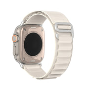 For Apple Watch 42mm DUX DUCIS GS Series Nylon Loop Watch Band(Starlight)