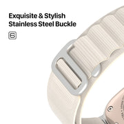 For Apple Watch 42mm DUX DUCIS GS Series Nylon Loop Watch Band(Starlight)