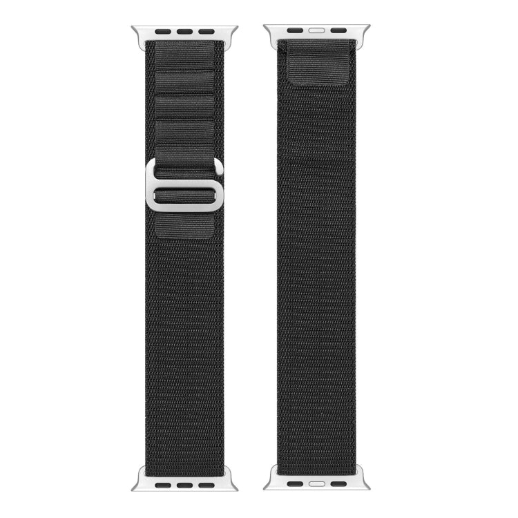 For Apple Watch 38mm DUX DUCIS GS Series Nylon Loop Watch Band(Black)