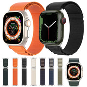 For Apple Watch Series 3 42mm DUX DUCIS GS Series Nylon Loop Watch Band(Green)