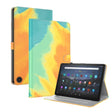 For Amazon Fire Max 11 Watercolor Pattern Flip Leather Tablet Case(Autumn Leaves) - Amazon by PMC TechLife | Online Shopping South Africa | PMC TechLife | Buy Now Pay Later Mobicred