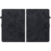 For Amazon Fire Max 11 Tiger Pattern Flip Leather Tablet Case(Black)