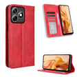 For Ulefone Note 18 Ultra Magnetic Buckle Retro Texture Leather Phone Case(Red) - Ulefone Cases by PMC Jewellery | Online Shopping South Africa | PMC Jewellery | Buy Now Pay Later Mobicred