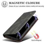 For iPhone 16e Oil Wax Crazy Horse Texture Leather Phone Case(Green)