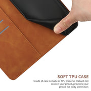 For Google Pixel 9 Stitching Embossed Leather Phone Case(Brown)