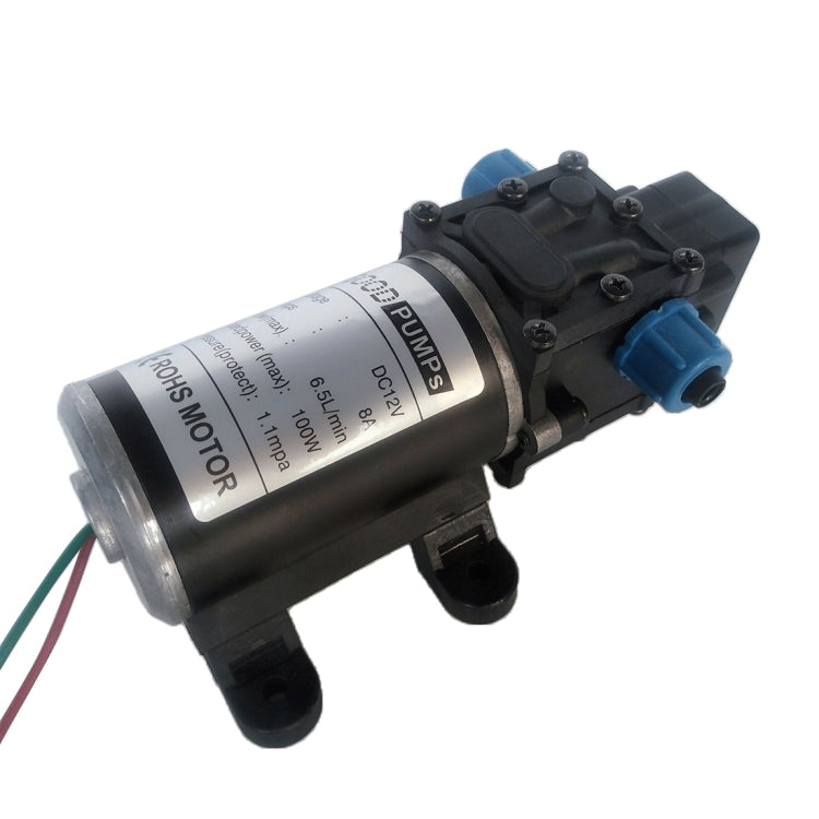 DC12V 100W Smart Double Thread Positive Pump Diaphragm 8L Atomizing Spray Water Pump for Car Washing / Irrigation
