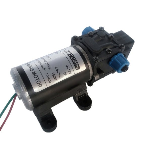 DC24V 100W Reflux Double Thread Positive Pump Diaphragm 8L Atomizing Spray Water Pump for Car Washing / Irrigation