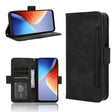 For Blackview A96 Skin Feel Calf Texture Card Slots Leather Phone Case(Black) - More Brand by PMC TechLife | Online Shopping South Africa | PMC TechLife