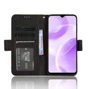 For Ulefone Note 15 Skin Feel Calf Texture Card Slots Leather Phone Case(Black)