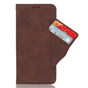For Ulefone Note 20 Pro Skin Feel Calf Texture Card Slots Leather Phone Case(Brown)