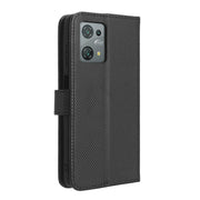 For Blackview Oscal C30 / C30 Pro Diamond Texture Leather Phone Case(Black)