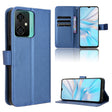 For Blackview Oscal C70 Diamond Texture Leather Phone Case(Blue) - More Brand by PMC TechLife | Online Shopping South Africa | PMC TechLife