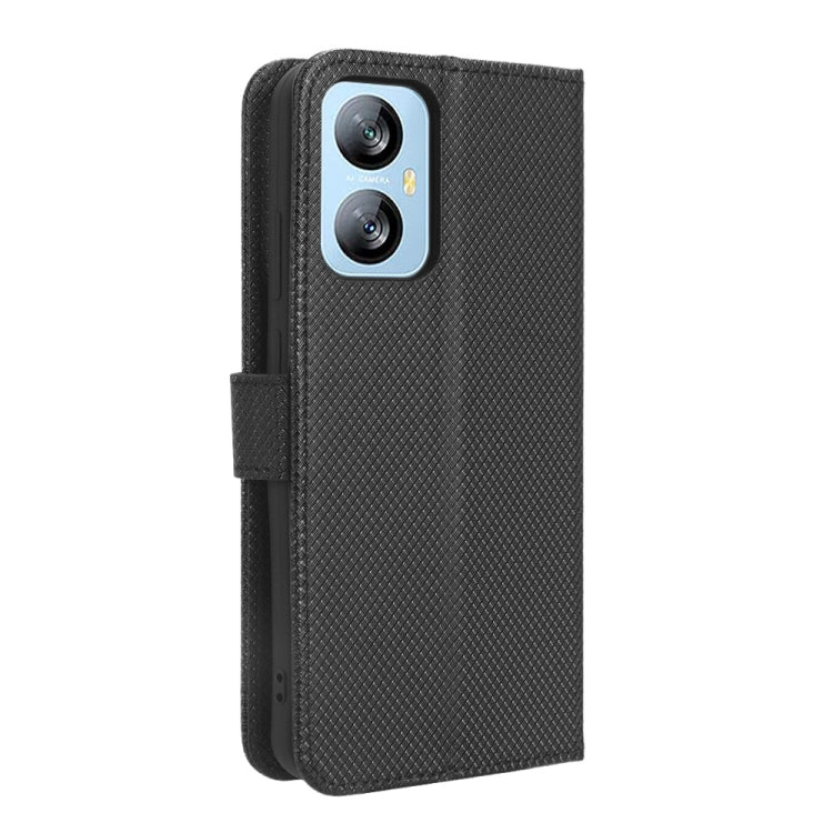 For Blackview A52 / A52 Pro Diamond Texture Leather Phone Case(Black)