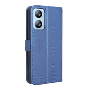 For Blackview A52 / A52 Pro Diamond Texture Leather Phone Case(Blue)