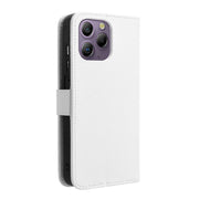 For Blackview A96 Diamond Texture Leather Phone Case(White)