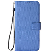 For Ulefone Note 16 Pro Diamond Texture Leather Phone Case(Blue)