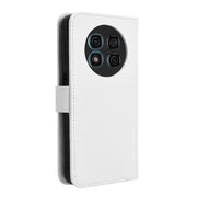 For Ulefone Note 15 Diamond Texture Leather Phone Case(White)