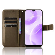 For Ulefone Note 15 Diamond Texture Leather Phone Case(Brown)