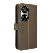 For Ulefone Note 17 Pro Diamond Texture Leather Phone Case(Brown)