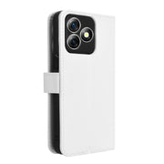 For Ulefone Note 18 Ultra Diamond Texture Leather Phone Case(White)