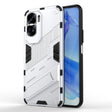 For Honor 90 Lite 5G Global Punk Armor 2 in 1 PC + TPU Phone Case with Holder(White) - Honor Cases by PMC TechLife | Online Shopping South Africa | PMC TechLife | Buy Now Pay Later Mobicred