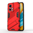 For Honor 90 GT 5G Punk Armor 2 in 1 PC + TPU Phone Case with Holder(Red) - Honor Cases by PMC TechLife | Online Shopping South Africa | PMC TechLife | Buy Now Pay Later Mobicred