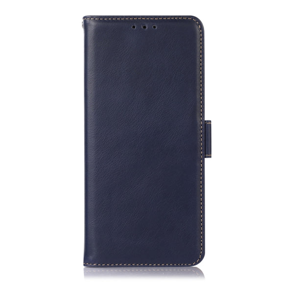 For Honor Play 60 Plus / 200 Smart Crazy Horse Top Layer Cowhide Leather Phone Case(Blue)