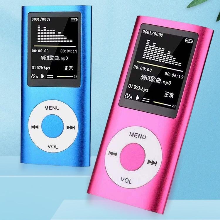 1.8 inch TFT Screen Metal MP4 Player With Earphone+Cable(Black)