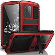 For Samsung Galaxy S20 Plus R-JUST Waterproof Shockproof Dustproof Metal + Silicone Protective Case(Red) - free shipping - PMC TechLife - Order now!