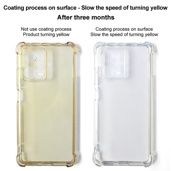 For Samsung Galaxy S24+ 5G imak Shockproof Airbag TPU Phone Case(Transparent)