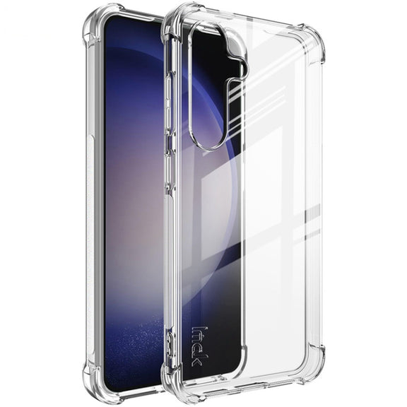 For Samsung Galaxy S24+ 5G imak Shockproof Airbag TPU Phone Case(Transparent)