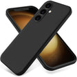 For Samsung Galaxy S23 FE 5G Pure Color Liquid Silicone Shockproof Phone Case(Black) - Galaxy S23 FE 5G Cases by PMC TechLife | Online Shopping South Africa | PMC TechLife