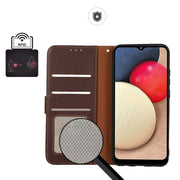 For OPPO Reno10 / Reno10 Pro Global KHAZNEH Litchi Texture Leather RFID Phone Case(Brown)