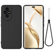 For Honor 200 Solid Color Liquid Silicone Dropproof Full Coverage Phone Case(Black) - free shipping - PMC TechLife - Order now!