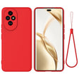 For Honor 200 Pro Solid Color Liquid Silicone Dropproof Full Coverage Phone Case(Red) - free shipping - PMC TechLife - Order now!