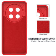 For Honor X9c / X60 Pro 5G Solid Color Liquid Silicone Dropproof Full Coverage Phone Case(Red)
