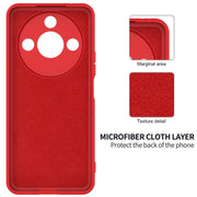 For Honor X9c Smart / X60 Solid Color Liquid Silicone Dropproof Full Coverage Phone Case(Red)