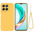 For Honor X6c 4G Solid Color Liquid Silicone Dropproof Full Coverage Phone Case(Yellow) - free shipping - PMC TechLife - Order now!