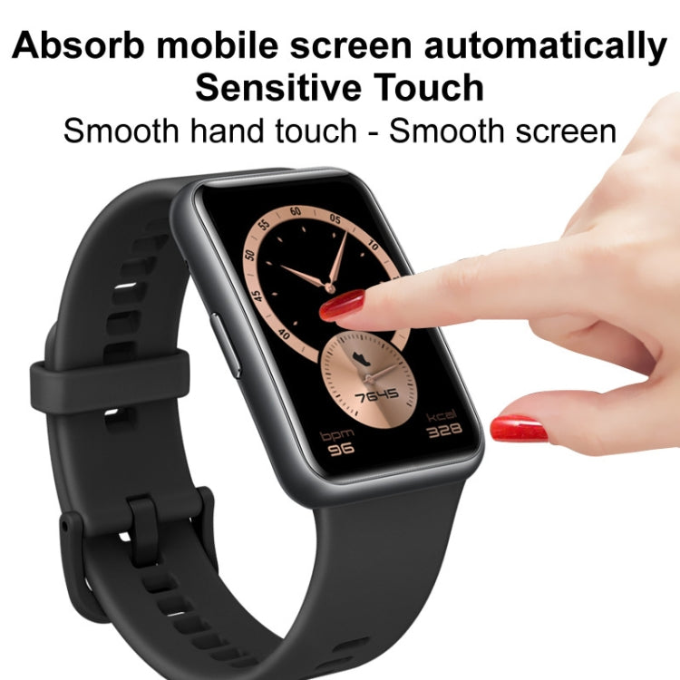 For Amazfit Pop 2 imak Plexiglass HD Watch Protective Film