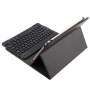 TH10-C For Android & Apple & Windows System 9.7-10 inch Universal Detachable Bluetooth Keyboard Tablet Case with Stand(Black)