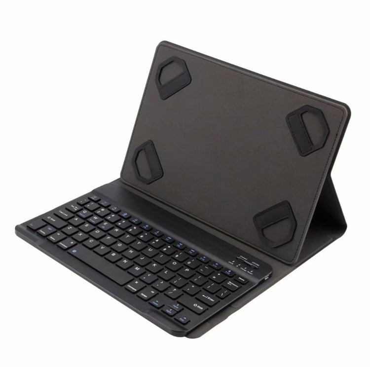 TH10-C For Android & Apple & Windows System 9.7-10 inch Universal Detachable Bluetooth Keyboard Tablet Case with Stand(Black)