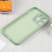 For iPhone 16 Pro Liquid Silicone Magsafe Phone Case(Green)